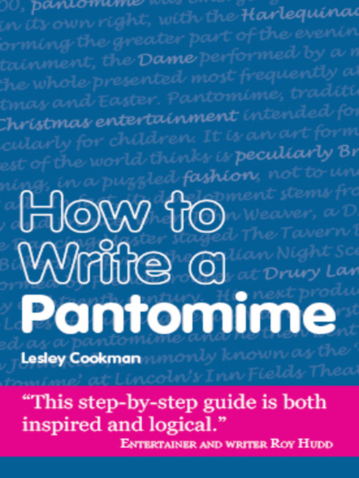 Cover image for How to Write a Pantomime